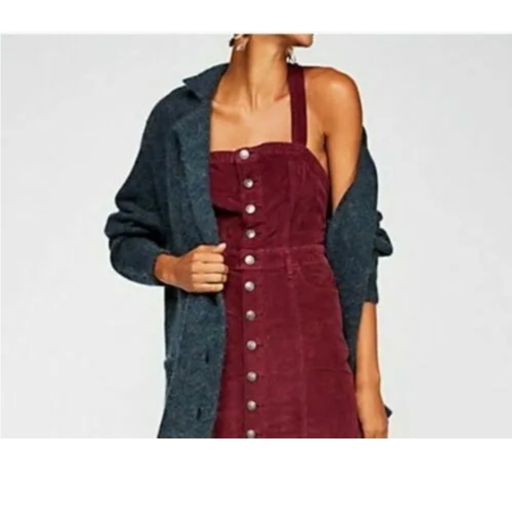Free People Corduroy Dress